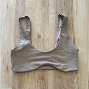 Ryderwear UNSTOPPABLE LOUNGE SPORTS BRA in Beige